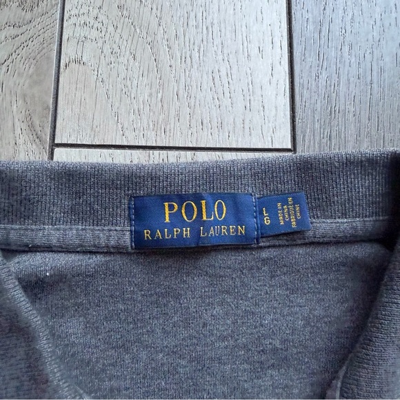 Ralph Lauren Charcoal Polo Shirt - Picture 2 of 6